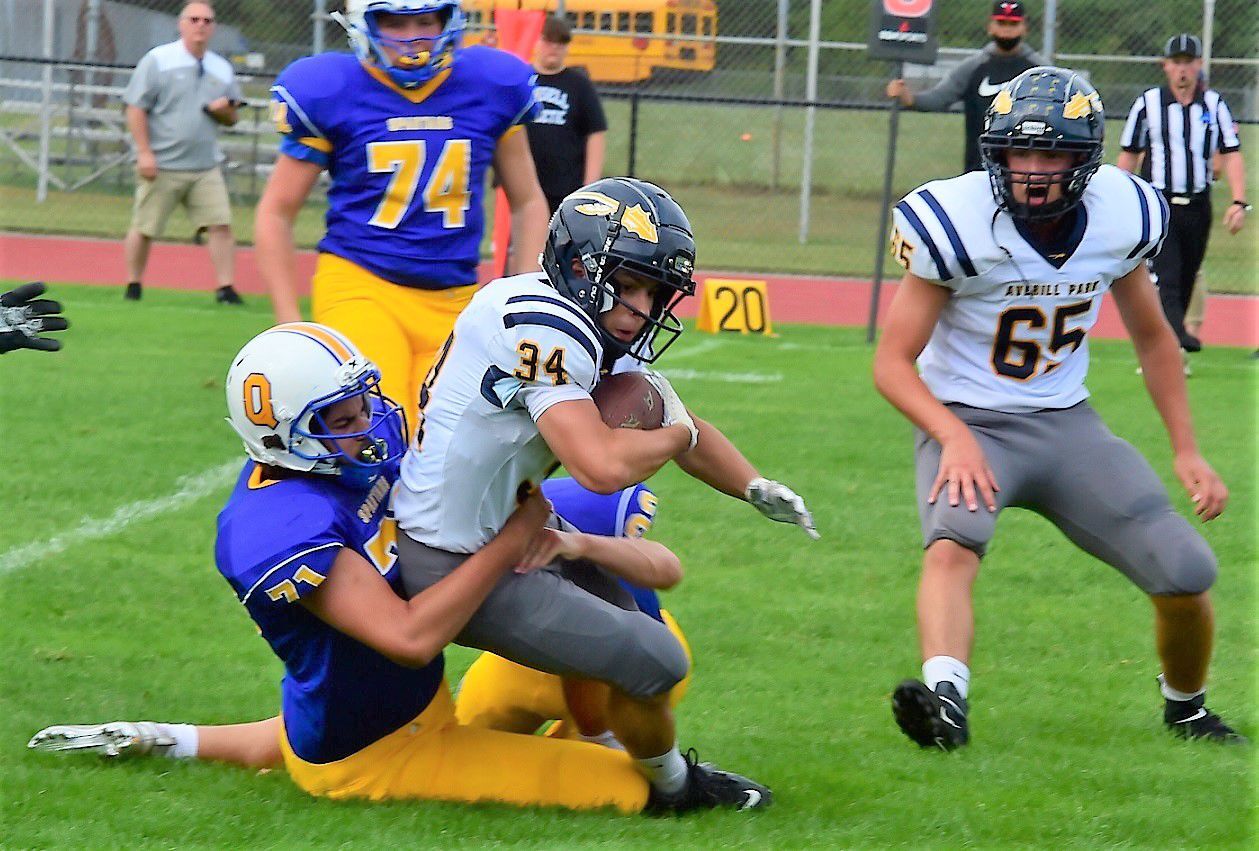 Football: Averill Park at Queensbury
